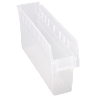 Bacs pour &eacute;tag&egrave;re Store-Max, 4-3/8" la x 8" H x 17-7/8" p, Transparent, Capacit&eacute; 56 lb NRZ Safety Inc.