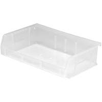 Ultra Stack & Hang Bin, 7-3/8" W x 3" H x 11" D, Clear NRZ Safety Inc.