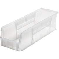 Ultra Stack & Hang Bin, 17-7/8" W x 5" H x 5-1/2" D, Clear NRZ Safety Inc.