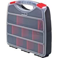 Boîte &agrave; compartiments en plastique, 10" la x 12,5" p x 2-1/4" h, 22 compartiments NRZ Safety Inc.