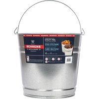 Seau, Acier galvanis&eacute;, 11 L NRZ Safety Inc.