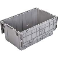 FP243C FliPak Nestable Tote, 26.9" x 16.9" x 12.1", Grey NRZ Safety Inc.