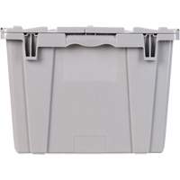 FP243C FliPak Nestable Tote, 26.9" x 16.9" x 12.1", Grey NRZ Safety Inc.