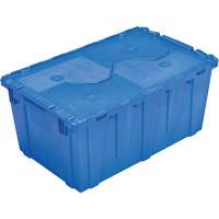 FP243C FliPak Nestable Tote, 26.9" x 16.9" x 12.1", Blue NRZ Safety Inc.