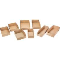 Deep Corrugated Parts Bins, 11-3/4" W x 17-1/4" D x 4-1/2" H, Beige NRZ Safety Inc.