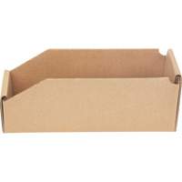 Deep Corrugated Parts Bins, 3-3/4" W x 11-1/4" D x 4-1/2" H, Beige NRZ Safety Inc.