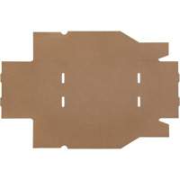 Deep Corrugated Parts Bins, 8-3/4" W x 11-1/4" D x 4-1/2" H, Beige NRZ Safety Inc.
