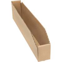 Deep Corrugated Parts Bins, 2-7/8" W x 17-1/4" D x 4-1/2" H, Beige NRZ Safety Inc.