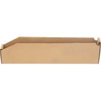 Deep Corrugated Parts Bins, 2-7/8" W x 17-1/4" D x 4-1/2" H, Beige NRZ Safety Inc.