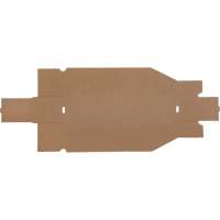 Deep Corrugated Parts Bins, 3-3/4" W x 17-1/4" D x 4-1/2" H, Beige NRZ Safety Inc.