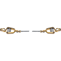 Light-Duty Bonding & Grounding Wire Assemblies - Two Alligator Clips NRZ Safety Inc.