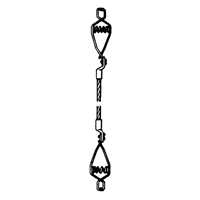 Light-Duty Bonding & Grounding Wire Assemblies - Two Alligator Clips NRZ Safety Inc.