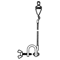 Light-Duty Bonding & Grounding Wire Assemblies - Alligator Clip & Small C-Clamps NRZ Safety Inc.