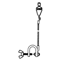 Light-Duty Bonding & Grounding Wire Assemblies - Alligator Clip & Small C-Clamps NRZ Safety Inc.