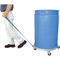 Multi-Tier Drum Dollies, Steel, 900 lbs. Capacity, 23-1/2" Diameter, Rubber Casters NRZ Safety Inc.