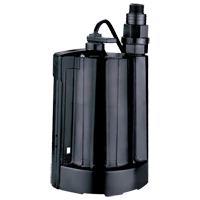 Automatic Submersible Utility Pump, 1/3 HP, 2160 GPH, 115 V, 4 A NRZ Safety Inc.