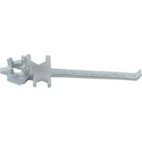 Single Ended Specialty Bung Nut Wrench, 1-1/2" Opening, 7-1/2" Handle, Zinc Cast Steel NRZ Safety Inc.