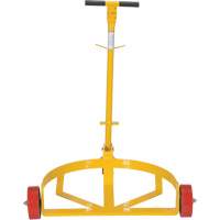 Lo-Profile Drum Caddy, Steel Construction, 30 US Gal. (24.9 Imperial Gal.)/5 US Gal. (4.1 Imperial Gal.)/55 US Gal. (45.8 Imperial Gal.) NRZ Safety Inc.