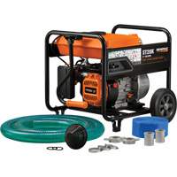 Semi-Trash Water Pump Kit, 158 GPM, 208 cc, 4 Cycle OHV NRZ Safety Inc.