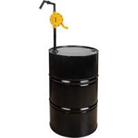 Pompe rotative pour baril, Polypropyl&egrave;ne, Pour capacit&eacute; 15 - 55 gal. US, 8 oz/course NRZ Safety Inc.