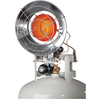 Single Tank-Top Heater, Radiant Heat, Propane, 15000 BTU/H NRZ Safety Inc.