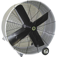 Belt Drive Drum Fans, Industrial, 1 Speed, 48" Diameter NRZ Safety Inc.