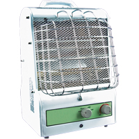 Portable Utility Heater, Fan/Radiant Heat, Electric, 5120 NRZ Safety Inc.