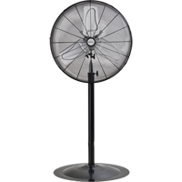 Ventilateur non oscillant sur socle, Robuste, 2 Vitesses, Diam&egrave;tre de 24" NRZ Safety Inc.