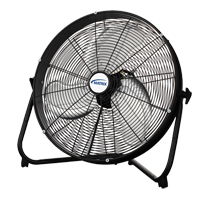 High Velocity Floor Fan, 3 Speeds, 20" Diameter NRZ Safety Inc.