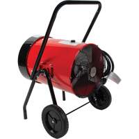 Portable Salamander Heater, Contractor, Electric, 34121 BTU/H NRZ Safety Inc.
