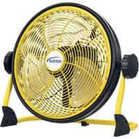Rechargeable Indoor/Outdoor Fan with USB port, Commercial, Variable Speed, 12" Diameter NRZ Safety Inc.