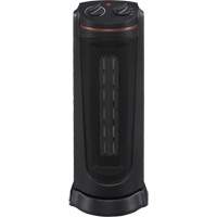 Oscillating Tower Heater, Ceramic, Electric, 5200 BTU/H NRZ Safety Inc.