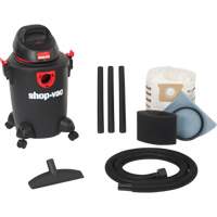 DIY & Workshop Series Shop Vacuum, Wet-Dry, 3.5 HP, 6 US Gal. (22.7 Litres) NRZ Safety Inc.