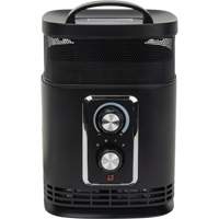 360 Degree Surround Portable Heater, Ceramic, Electric, 5200 BTU/H NRZ Safety Inc.
