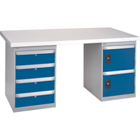 Dessus d'&eacute;tabli recouvert de plastique NRZ Safety Inc.