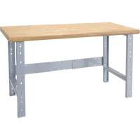 &eacute;tabli pr&eacute;conçu, Dessus & montants seulement, Cap 2500 lb, 60" la x 36" p, 34" h NRZ Safety Inc.