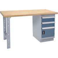 &eacute;tabli pr&eacute;conçu, Cap 2500 lb, 72" la x 36" p, 34" h NRZ Safety Inc.