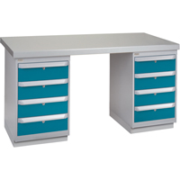 &eacute;tabli pr&eacute;conçu, 60" la x 36" p x 34" h, Capacit&eacute; 2500 lb NRZ Safety Inc.