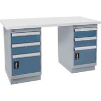 &eacute;tabli pr&eacute;conçu, 72" la x 30" p x 34" h, Capacit&eacute; 2500 lb NRZ Safety Inc.