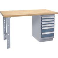 &eacute;tabli pr&eacute;conçu, Cap 2500 lb, 72" la x 36" p, 34" h NRZ Safety Inc.