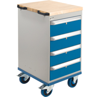 Mobile Cabinet Benches- Assembly Kits, Single NRZ Safety Inc.