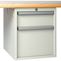 Modular Ergonomic Workstations - Hanging Cabinets NRZ Safety Inc.