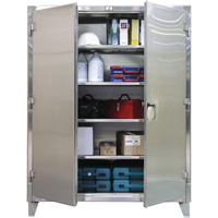 Extra Heavy-Duty Stainless Steel Cabinets NRZ Safety Inc.