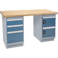 &eacute;tabli, Porte & tiroirs, Cap 2500 lb, 72" la x 36" p, 34" h NRZ Safety Inc.