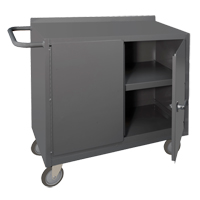 Armoire d'&eacute;tabli mobile, Acier Surface NRZ Safety Inc.