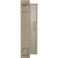 Casiers Clean Line, 12" x 15" x 82", Acier, Beige, Rivet (assembl&eacute;), Perfor&eacute; NRZ Safety Inc.