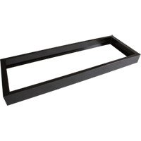 Base encastr&eacute;e pour casiers robustes enti&egrave;rement soud&eacute;e Concorde, 4 Blocs, 4" lo x 48" la x 17" p, Noir, Acier NRZ Safety Inc.