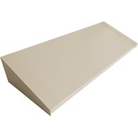 All-Welded Concorde - Heavy-Duty Lockers Sloping Top, 4 Bank, 18" D x 48" W x 6" H, Beige, Steel NRZ Safety Inc.