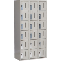Casiers robustes Concorde, 6 niveaux, Bloc de 3, 36" x 18" x 72", Acier, Gris, Soud&eacute; (assembl&eacute;) NRZ Safety Inc.