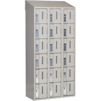 Casiers robustes Concorde, 6 niveaux, Bloc de 3, 36" x 18" x 78", Acier, Gris, Soud&eacute; (assembl&eacute;) NRZ Safety Inc.